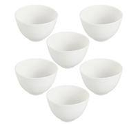 PACKOVE 6 Pezzi Silicone Bowl per Maschere Facciali Contenitori in Silicone Morbido per Mescolare e Applicare Maschere DIY Ampia Bocca Facile da Pulire per Trattamenti Skincare e Bellezza