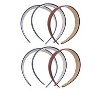 PACKOVE 6pezzi Fascia Elastica Per Capelli Donna Tessuto Rivestito Liscio e Confortevole Accessorio Per Capelli Da Indossare in Diverse Occasioni Come Feste e Concerti