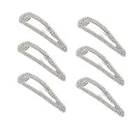 PACKOVE 6pezzi Spilla Per Capelli Cristalli Fermaglio Per Capelli Scatto Spilla Per Per Bambina Copricapo Per Bambina Accessorio Per