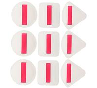 PACKOVE 9 Pezzi Soffio Di Marshmallow Soffio Di Miscelazione Del Trucco Puff Di Fondazione Trucco Spugnoso Spugnette Per Il Trucco Per Fondotinta Pedana Di Fondazione Donna Pelle Sintetica