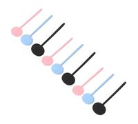 PACKOVE 9pezzi Strumenti per Esame della Vista Pz in Plastica Occlusore per Test Optometrici Copertura per Esame Visivo Occhiali Benda Oculare Forniture per Esami della Vista