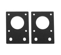 PACKOVE Accessori per Stampante 3d 2 Pezzi Piastra di Montaggio Motore Passo-passo in Alluminio Scanalatura Regolabile e Installazione Comoda per Profili 2020 2040