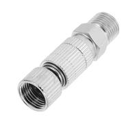 PACKOVE Adattatore per Aerografo in Metallo Argento Sgancio Rapido e Tenuta Senza Perdite, Connettore 1/8 Pollice per Accessori Aerografo Professionali