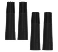 PACKOVE Adattatore per Testa Tergivetro a Torre in Plastica Pp, Set da 4 Pezzi Attacco Filettato Stabile, per Aste di Prolunga e Strumenti per Pulizie Domestiche