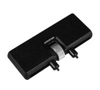 PACKOVE Apriscatole per orologi, set di attrezzi per orologi, supporto per orologi, impermeabile, verre, custodia per attrezzi, strumento di riparazione per orologi, colore nero, Nero , 7X2.5cm