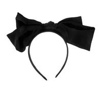 PACKOVE archetto ad arco Accessori gruppo musicale ragazze fascia per ragazza Banca da ragazza ampia fascia per cosplay di prua tessuto Black