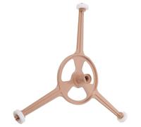 PACKOVE Base per Carosello a Microonde 19,5 Cm Anello e Ruote Guida Silenziose per Supporto Piatto Girevole in Vetro - Accessorio di Ricambio per Giradischi Microonde Compatibile Vari