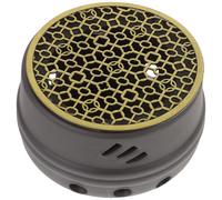 PACKOVE Base Riscaldante Cava per Teiera in Acciaio Inox, Scalda Tè in Stile Giapponese Copertura Bronzo, Porta Tealight per Casa, Ufficio e Sala da Tè