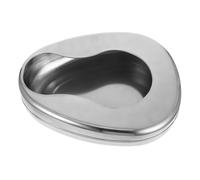 PACKOVE Bedpan Acciaio Inossidabile Ergonomico Per Anziani Facilita Uso Notturno Per Pazienti Allettati Adatto Per Ospedali e Strutture Di Assistenza Design Versatile e Comodo Per Uomini e