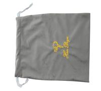 PACKOVE Borsa per Asciugacapelli da Viaggio Coulisse, Organizer Compatto e Leggero per Phon e Accessori, Sacchetto Porta Strumenti per Chioma 25x30 Cm, Protezione Elegante Ricamo Grigio