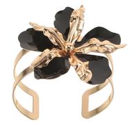 PACKOVE Bracciale e Regolabile da Donna Fascia con Fiore Aperto Design Elegante Accessorio Versatile per Ogni Occasione