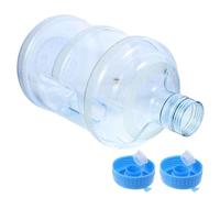 PACKOVE Brocca d'Acqua Portatile 5 Litri in PC Robusto Maniglia, Contenitore per Acqua da Campeggio e Escursionismo, Bottiglia di Grande capacità per Uso Domestico e Outdoor