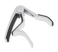 PACKOVE Capotasto Chitarra Metallo Con Stile Grilletto Per Tuning Elettrico e Acustico Argento Per Folk e Rock