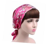 PACKOVE Cappello Notte per Donne Scarf per Chemioterapia con Stampa Copricapo Resistente e Traspirante per Comfort e Protezione Dei Durante Floreali