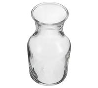 PACKOVE Caraffa Vino Piccola in Vetro 122 Ml Design a Bocca Piatta, Mini Decanter Monodose Elegante per Uso Versatile a Casa o Ristorante