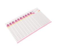 PACKOVE Carta Adesiva Per Strisce Di Extension Ciglia Strisce Autoadesive Per Ciglia Finte Scheda Di Conservazione Per Forniture Di