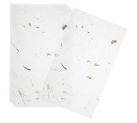 PACKOVE Carta da Lettere Creativa Vintage Bianca 10 Set Carta da Cancelleria per Scrivere e Stampare Inviti Materiale per Scrivere Adatto a Penne e Colori per Uso Ufficio e Cancelleria