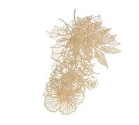 PACKOVE Carta Decorativa Pizzo Dorato Fai da Te, 10 Pezzi di Carta Cava per Scrapbooking, Etichette e Lavori Artigianali, Materiale Cartaceo per Album e Biglietti Personalizzati