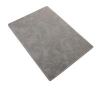 PACKOVE Cartella Portadocumenti in Pelle Pu Grigia Elegante A4, Portafoglio Business da Uomo Multifunzione per Ufficio, Organizer per Documenti e Interviste, Custodia Professionale