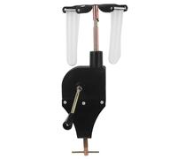 PACKOVE Centrifuga Manuale da Banco per Laboratorio Chimico e Fisico, Nera, Clip per Becher e Porta Pipette, Compatta e Leggera, per Esperimenti Scolastici e Analisi Scientifiche