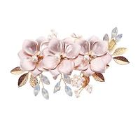 PACKOVE Cerchiamo Di Generare Un Titolo Accattivante e Conforme Alle Specifiche Fornite Fermaglio Per Da Sposa Stile Antico Accessorio Elegante Con Fiori e Strass Per Matrimonio Cerimonie