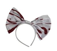 PACKOVE Cerchietto Fiocco Color Sangue per Feste Speciali e Halloween da Ragazze e Sorelle