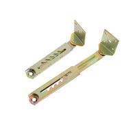 PACKOVE Cerniera Regolabile per Lettino da Massaggio 2 Pezzi Asta Telescopica in Acciaio Resistente, Meccanismo di Sollevamento ad Angolo per Mobili da Spa e Saloni di Bellezza, Supporto