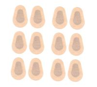 PACKOVE Cerotti Elastici gli Occhi 6 Paia 7,5x5 Cm Non Tessuto Traspirante Maschera Autoadesiva la Cura Postoperatoria Ferite Delicate sulla Pelle Uso Familiare Stile Casuale