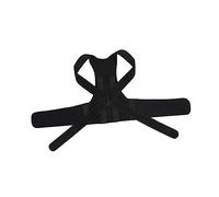 PACKOVE Cintura Di Correzione Del Gobbo Correttore Braccia Posteriore Per Adulti Tutore Posteriore Regolabile Comoda Piastra Per La Schiena Accessorio Posteriore Revoca Ok Tessuto Black