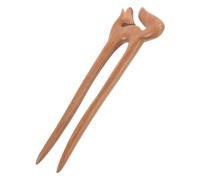 PACKOVE Classical u Shaped Wood Hairpin for Vintage Hairstyles Elegant Hair Accessory for Women Buns and Chignons Handmade Traditional Chinese