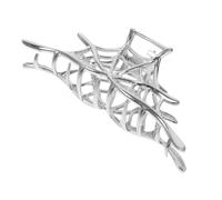 PACKOVE clip artiglio per in metallo decorativo Accessori piccolo fermaglio per per donna clip a mascella decorativa Clip di artiglio Lega di zinco Silver