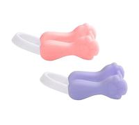 PACKOVE Clip Correttore Per Naso in Silicone 2 Pezzi Set Modellatore e Dispositivo Per Sollevare Naso Per Adulti e Ragazzo Ragazza Uso Durante Sonno e La Giornata