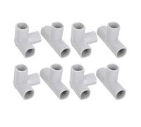 PACKOVE Connettori a T per Box 8 Pezzi, Accessori Plastica Resistenti per Recinzioni e Cancelletti di Sicurezza, Montaggio senza Attrezzi, Adattabili a Box Pieghevoli e Giochi Interni