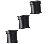 PACKOVE Contenitore Per Moxibustione Portatile Da 3 Pezzi Supporto Per Cono Di Moxa Per Massaggio Strumento Per Bruciare Moxa Serbatoio Per Moxibustione Portatile Serbatoio Di Calore