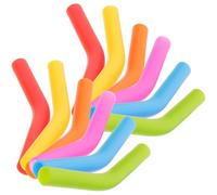 PACKOVE Copri Cannuccia in Silicone 24 Pezzi per Cannucce in Acciaio Inox Diametro Interno 8mm, Leggero e Protettivo per Denti e Labbra, per Bubble Tea