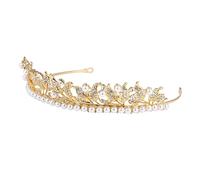 PACKOVE Copricapo Da Sposa Accessori Per Vintage Accessori Per Per Le Donne Da Sposa Nuziale Di Strass Della Sposa Bride Tiara Nozze Cerchietti Golden