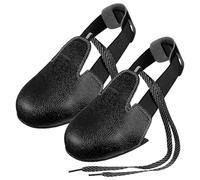 PACKOVE Copriscarpe Anti-schiacciamento in Pelle, Copriscarpe di Sicurezza, Puntali di Sicurezza, Sovrascarpe Protettive per L'industria E Il Lavoro, Taglie 36-46
