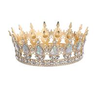 PACKOVE Corona di Strass per Donne, Diademi di Cristallo da Regina, Diademi da Sposa per La Sposa per La Festa di Nozze, Ragazze Che Si Vestono per La Cerimonia di Età, Foto