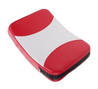 PACKOVE Cuscinetto da Kickboxing in Pu 38x26x5 Cm per Allenamento Calci e Pugni, Scudo Anti-calcio Curvo per Taekwondo Muay Thai e Arti Marziali, Protettore Corpo per Adulti, e