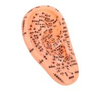 PACKOVE Di Orecchio Portatile Per Massaggio Con Punti Di Agopuntura Simulazione Realistica Per Pratica Di Agopuntura e Trattamento Auricolare Facile Applicazione Ergonomica Per Benessere e