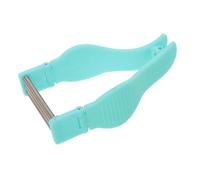 PACKOVE Epilatore Manuale per Viso Donna Design Antiscivolo in Materiale Hips, per Utilizzo Domestico, Rimozione Peli Sul Viso