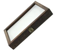 PACKOVE Espositore Compatto per Campioni Insetti in Materiale Sintetico Coperchio Trasparente 12.2X8.7X1.6 Pollici per Collezionisti di Farfalle e Piante Stile Casuale