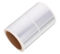 PACKOVE Etichette Adesive Argento Opaco Resistenti Graffi 38x18mm 500 in Pvc Autoadesivo Design Leggero per Etichette Personalizzate e Cartellini