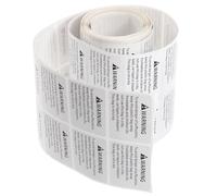 PACKOVE Etichette da 500 Soffocamento Bianche di Avvertimento Chiara e Facile da Leggere per Sacchetti di Imballaggio e Prodotti