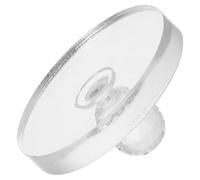 PACKOVE Eyeshadow Repair Stamper Tool Crystal Round Delicate Blusher Powder Press For Uniform Makeup Shaping Portable Cosmetic Palette Pressing Tool For Beginners