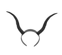 PACKOVE Fascia Corna Demone Piccole per Halloween Cosplay Cerchietto in Plastica Leggera con Corna Realistiche per Costume Strega e Look Accessorio Natale Capodanno