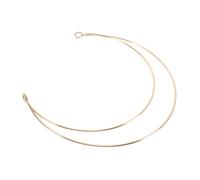 PACKOVE Fascia da Dea in Ottone Oro Design Unico e Versatile per Matrimoni e Cosplay di Halloween, Accessorio Chioma Donna Riutilizzabile e Lussuoso