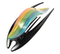 PACKOVE Fermaglio per Capelli Francese Curvo Fermaglio per Capelli Grande da Donna senza Pieghe Adatto per Feste e Uso Quotidiano Realizzato Materiali di Leggero e Colore Casuale