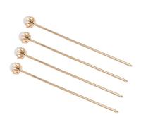 PACKOVE Fermaglio per Set 4 Bacchette per Accessori Eleganti per Donne per Acconciature Sposa e Vita Quotidiana