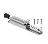 PACKOVE Fermaporta in Lega di Zinco a Pedale Telescopico con Molla Supporto Fermaporta Kickdown Antiscivolo per Porta Interna Solida Easy Step per Casa Garage e Ufficio